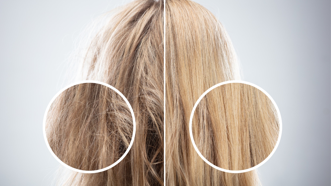 Des cheveux en santé