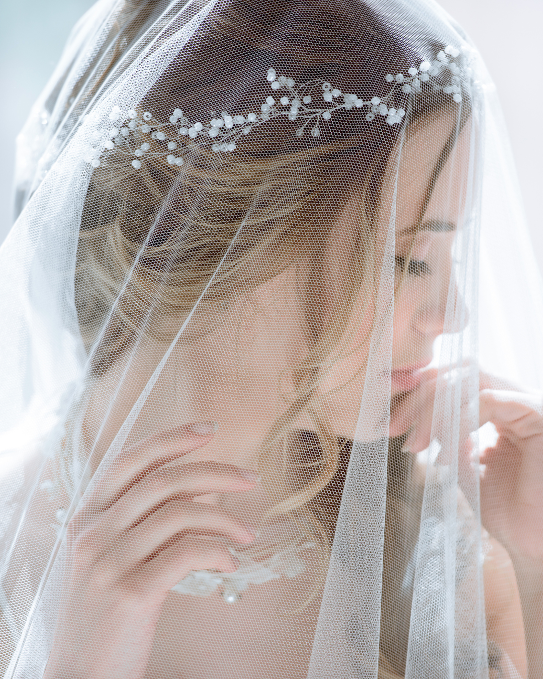 Coiffure pour la mariée